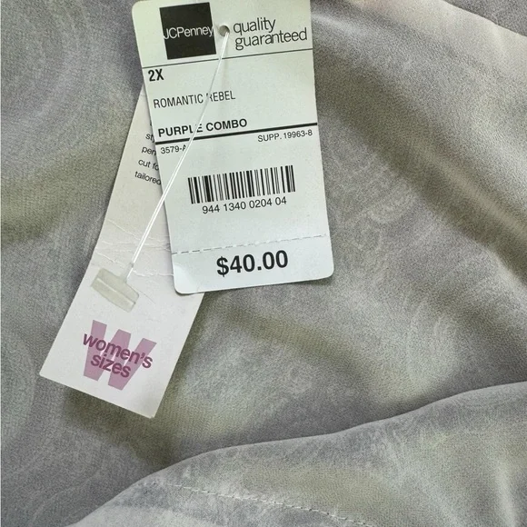 NWT Mix It Sleeveless Blouse - Picture 6 of 11